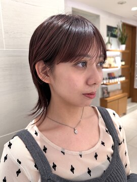 ピークアブー アヴェダ ギンザシックス(PEEK-A-BOO AVEDA GINZASIX) タイトウルフ/マッシュウルフ/耳かけウルフ/前髪あり☆