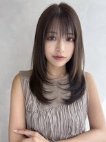 トゥルーズ 梅田茶屋町店(TLUUS)&nbsp;【TLUUSダークパープルミルクブラウンナチュラルショート】