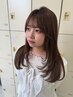 ワンカラー+レイヤーカット+4step tr
