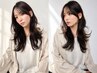 【夏髪/やわ髪カラー（白髪染めも可）】カット+透明感カラー￥14850→￥10500