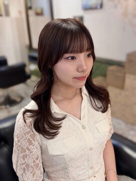 リタ(Lita) ピンクベージュ/小顔顔周り/10代20代