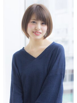 ラフ フロム ガーデン(Laf from GARDEN) 【Laf 寺尾拓巳】大人女子ひし型前下がりノーブルショートボブ