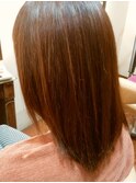 【髪質改善カラーヘアエステ】ジューシーブラウン(中延)