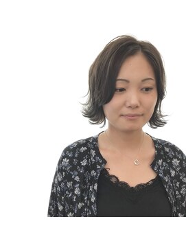 アローズソワン(HELLO'S SOIN) 外はね×グレージュ