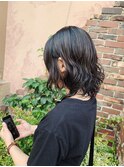 ミディアムパーマ