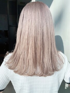 アルバム 銀座(ALBUM GINZA) ホワイトグレージュ_セシルカットココアブラウン_ba303541