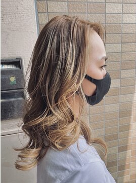 ヘアーアンドアート ルミナ(HAIR&ART LUMINA) ハイライツグラデーション【sasaki】