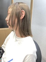 ニア 清澄白河(nir) 〈清澄白河 半個室〉ウルフボブ/ハイトーンベージュ