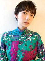 ラパンセ ブルー(LA PENSEE BLEU)&nbsp;【LA PENSEE】大人モードなマッシュショート 濡れ髪　ウェット