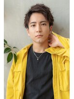 ケアリー 武蔵小杉(Carelly)&nbsp;ビジネスツーブロックOK★かき上げトランクスヘアくせ毛風パーマ