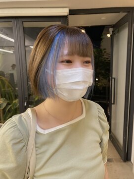 フラム 渋谷(flamme) 【flamme Anna】フェイスフレーミングペールブルー