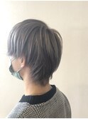 ・シルバー系ブリーチカラー・