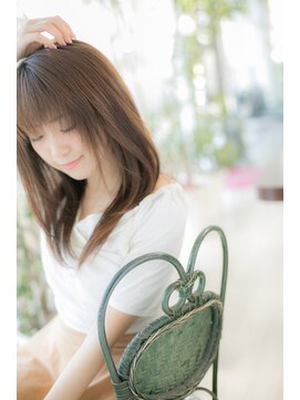 エヌアンドエー 杉戸高野台店(N&A) レイヤーロング×マロンベージュ