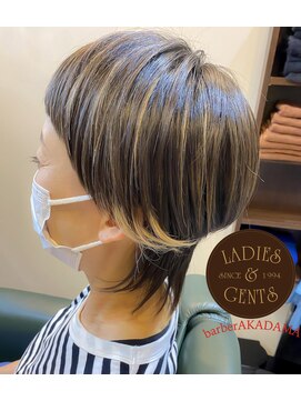 バーバー アカダマ くらげちゃんヘアー