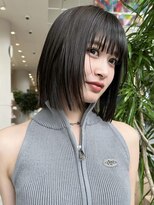 ミンクス渋谷スマートサロン(MINX shibuya smart salon)&nbsp;TRENDグレージュカラーデザインカラーシルキーベージュ