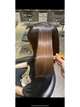 アース クロスガーデン川崎店(HAIR&MAKE EARTH) 髪質改善ストレート