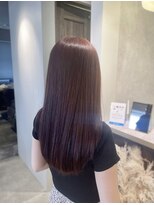 パルタージュ大宮イースト (PaRtage 大宮 East)&nbsp;ブリーチなしツヤ感&透明感レッドオレンジ＊レイヤー