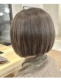 ショートパーマショートカット前髪あり前髪なし30代40代50代