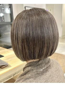 ファイブシーン アオヤマ(5SCENE AOYAMA) ショートパーマショートカット前髪あり前髪なし30代40代50代