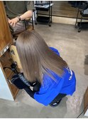 透明感ハイトーングレージュアッシュベージュ