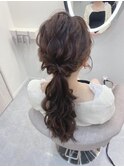 ローポニー／心斎橋ヘアセット