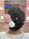 固定へアセット＊浴衣