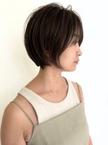 ネイロ バイ ジルブラン 葛西(NeiRo by JIL BLAN)&nbsp;ハイライト白髪ぼかしダブルカラーインナーカラーショートボブ