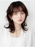 20代30代◎韓国風くびれヘア/ウルフヘア