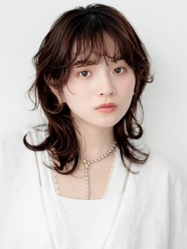 アーダーヘアーサロン 鯖江店(ADER HAIR SALON) 20代30代◎韓国風くびれヘア/ウルフヘア