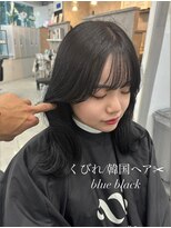 マーシュ 梅田(marshu)&nbsp;吉岡Style/くびれ/韓国ヘア/blueblack