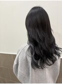 暗髪×インナーカラー