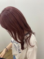 リムヘアーズボウグループ(Rim hairs BEAU group)&nbsp;滋賀/守山/ロング/ピンク