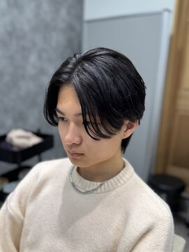 シエテ 津田沼(Siete) スペインカール/スパイキーショート/ブルーブラック/津田沼