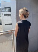 成人式ヘア　ヘアセット　ヘアアレンジ