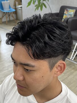 スウェル 津田沼店(Swell) サーフカール/スパイキーショート/ブルーブラック/津田沼