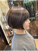 秋ブラウンショート