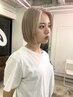 【人気menu】カット+ブリーチなしダブルカラー+2stepトリートメント ￥12,100