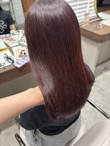 ボタン ハカタ(VOTAN hakata)&nbsp;博多美容室/チェリーレッド/ワインレッド#ミディアム