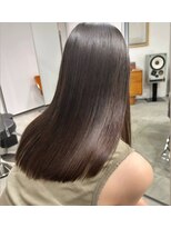 ネスト(NEST)&nbsp;透明感カラー髪質改善ブリーチなしトリートメントブラウン