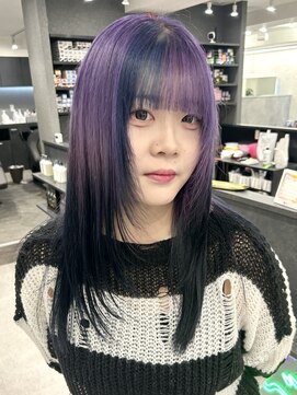 いろあそび 町田 ラベンダー×ネイビー