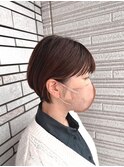 丸みショート/ショートボブ/つくば美容室