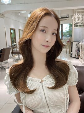 フォルテ 表参道店(FORTE) 【フォルテ千鶴】黒髪/前髪縮毛/オリーブグレー/ココアベージュ