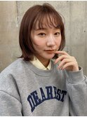 前髪パーマ パーマ ボブ ボブカット 顔まわりカット 前髪カット