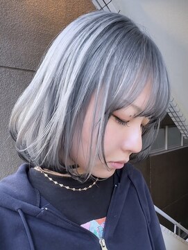 イエナ 渋谷(IENA) デザインカラーケアブリーチダブルカラーパープルラベンダー