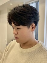 アントバイフィフス 秋田(unt by fifth) 秋田メンズパーマ曲がる縮毛矯正ニュアンスパーマセンターパート