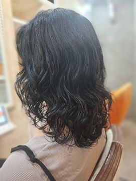 バンブーグラス(Bamboo grass) デジタルパーマ+カット+トリートメント