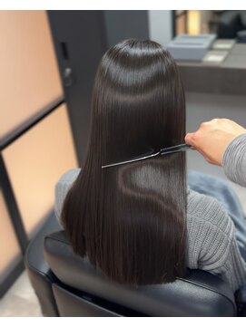 ルナス 福岡天神(LUNAS) 【LUNAS髪質改善】縮毛矯正*ロング*韓国ヘア*天神*美髪矯正