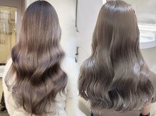 ダメージレス透明感！ブリーチなしダブルカラー［ダブルカラー/ブリーチなしダブルカラー／髪質改善/浦和］