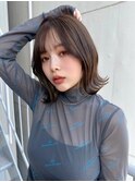 髪質改善*グレージュカラーボブ*美髪【Zina 新越谷】