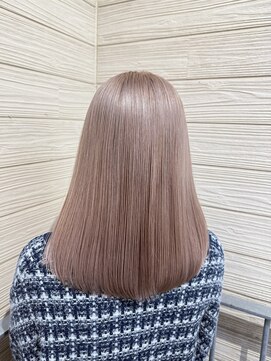 アン ブリーチ 大宮駅東口店(UN BLEACH) ブリーチ2回ミルクティーカラー♪♪